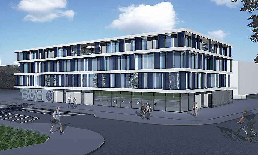 Wettbewerb - Neubau Betriebsgebäude SWG